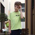 Children's Wear Boys' Short Sleeve T-shirt Children's Sports Comfort Breathable Spring/Summer New Round Neck Casual Top 