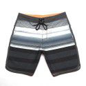 New Men's Elastic Surfing Beach Pants Sports Running Quick Dry Fitness Casual Style Five-point Shorts 