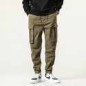 Men's overalls Men's multi-pocket outdoor mountaineering pants High quality loose casual pants Leggings 