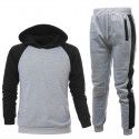 Casual sports suit Men's hooded sweater hoodie set 