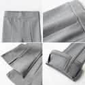 Western-style girls' flared pants  spring clothes new baby wear split pants children's fishtail pants spring and autumn tide 