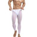 Men's cycling sports pants mesh breathable fitness training tights high elastic 