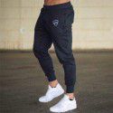 Muscle Style Men's Autumn and Winter New Sports Leisure Slim Fit Fitness Pants Men's Pants Small Leg Strap Pants 