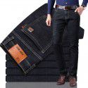 Men's Jeans Spring and Autumn Comfortable Elastic Versatile Light Business Little Dad Pants Show Young Men's Style 