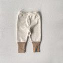 Baby Thickened Warm Fleece Pants Korean Children's Clothing Baby Kids Spring Style Plush Panel Leggings Baby Winter Pants 