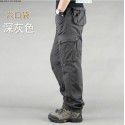 Multi Pocket Men's Workwear Pants Loose Pants Plus Size Labor Protection Casual Straight Pants 