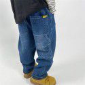 Boys' Jeans New Plush Jeans Relaxed Workwear Jeans Soft Denim Pants 