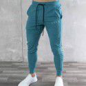 Muscle Fitness Autumn Winter New Sports Pants Men's Casual Pants Korean Slim Fit Fitness Pants Men's Leggings 