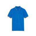 Men's casual trend cotton POLO shirt New summer T-shirt Color blocking bottom top Men's half sleeve 