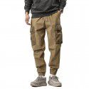 Men's overalls Men's multi-pocket outdoor mountaineering pants High quality loose casual pants Leggings 