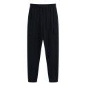 Men's and women's sports pants casual pure cotton terry cloth pants 