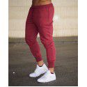 Muscle Style Men's Autumn and Winter New Sports Leisure Slim Fit Fitness Pants Men's Pants Small Leg Strap Pants 