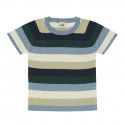 New Men's and Women's Treasure Stripe Short Sleeve T-shirt Fashion Little Kids' Wear 