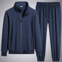 New sportswear Korean version coat Long sleeve pants Casual large two-piece set 