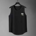 Summer Sports Tank Top Large Men's Tank Top Wearing Fat Student Fitness Basketball Backing Loose Sleeveless T-shirt 