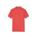 Men's casual trend cotton POLO shirt New summer T-shirt Color blocking bottom top Men's half sleeve 