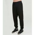 Sports pants with straight elastic waist and loose waist string for outdoor running 