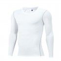 Sports tight-fitting long-sleeved quick-drying training fitness suit men's high elastic compression basketball top football running 