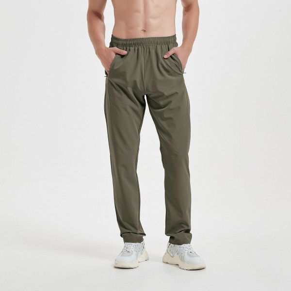 Men's quick drying sports pants Running fitness pants Elastic comfortable casual sports pants 