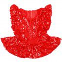 Summer girls mermaid T-shirt beach top mermaid glittering children sequin lace sleeve vest 