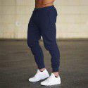 Muscle Style Men's Autumn and Winter New Sports Leisure Slim Fit Fitness Pants Men's Pants Small Leg Strap Pants 