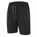 Quick-drying sports shorts for men's running training, light, loose and breathable, large five-point belt and pants rope 