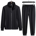 New sportswear Korean version coat Long sleeve pants Casual large two-piece set 