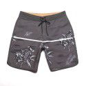 New Men's Elastic Surfing Beach Pants Sports Running Quick Dry Fitness Casual Style Five-point Shorts 