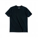 Solid color thick carbon matte T-shirt Men's cotton short sleeve loose fitting 