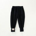 Baby plush long pants for boys and girls Leisure sports pants for children Thickened golden velvet warm pants 