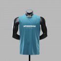 Men's basketball sports vest sleeveless T-shirt fitness training vest quick-drying ice silk running short sleeve top 