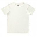 Heavy-weight t-shirt men's short-sleeved cotton white round-neck American vintage bottom shirt 