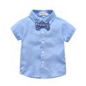 Children's Set Boys' Short Sleeve T-shirt Gentlemen's Wear Backbelt Two Piece Children's Clothing 