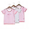 Breathable Mesh Cotton Series T-shirt Boys' and Girls' Short Sleeve T-shirt 