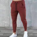 Muscle Fitness Autumn Winter New Sports Pants Men's Casual Pants Korean Slim Fit Fitness Pants Men's Leggings 