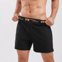 Summer running loose casual quick-drying elastic fashion sports shorts Men's thin training fitness pants 