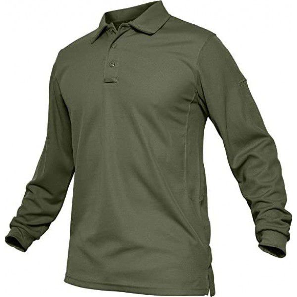 Quick drying long-sleeved and short-sleeved tactical shirt Golf lining tactical polo shirt Tactical shirt lining mock neck T-shirt 