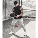 Muscle pants Fitness pants Men's autumn overalls Outdoor casual pants 