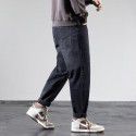 Autumn Fashion Long Jeans Men's Korean Fashion Casual Jeans Men's Slim Fit Pants 