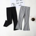 Western-style girls' flared pants  spring clothes new baby wear split pants children's fishtail pants spring and autumn tide 