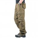 Multi Pocket Men's Workwear Pants Loose Pants Plus Size Labor Protection Casual Straight Pants 