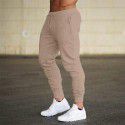 Muscle Style Men's Autumn and Winter New Sports Leisure Slim Fit Fitness Pants Men's Pants Small Leg Strap Pants 