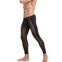 Men's cycling sports pants mesh breathable fitness training tights high elastic 