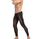 Men's cycling sports pants mesh breathable fitness training tights high elastic 