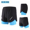 Summer Double-layer Men's Running Shorts Quick-drying Anti-running Sports Shorts Fitness Marathon Shorts 