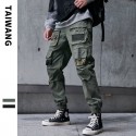 Workwear pants Men's autumn and winter new casual pants Japanese fashion high street machine can wind pants 