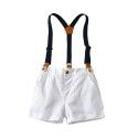 Children's Set Boys' Short Sleeve T-shirt Gentlemen's Wear Backbelt Two Piece Children's Clothing 