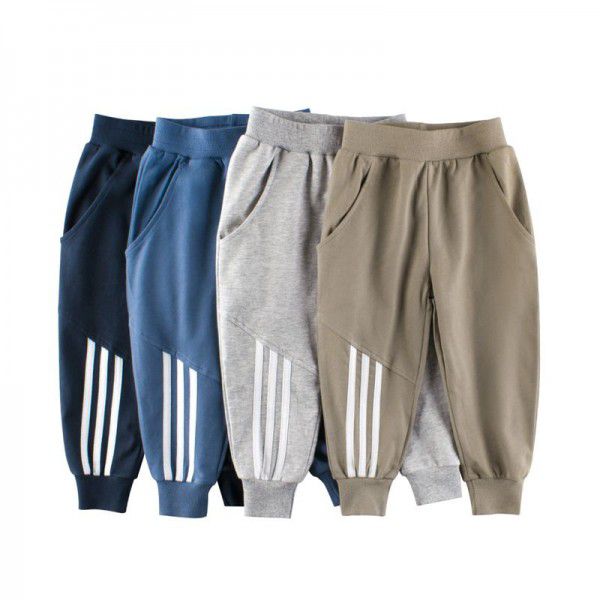 Korean Children's Clothing Boys' Spring and Summer New Children's Pants Wholesale Small and Medium Children's Pants 