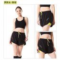 Summer Double-layer Men's Running Shorts Quick-drying Anti-running Sports Shorts Fitness Marathon Shorts 