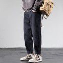 Autumn Fashion Long Jeans Men's Korean Fashion Casual Jeans Men's Slim Fit Pants 